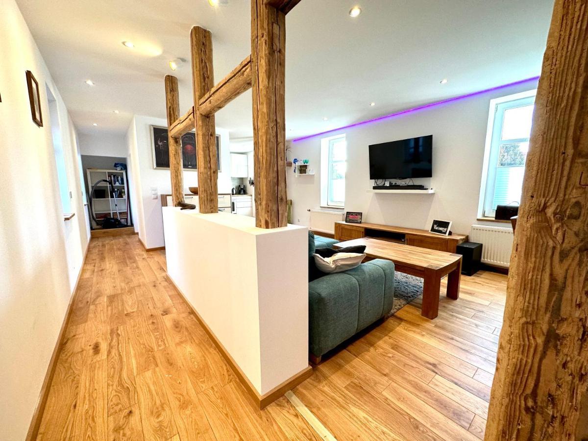Ferienwohnung Zur Hohe Str 巴特朗根萨尔察 外观 照片