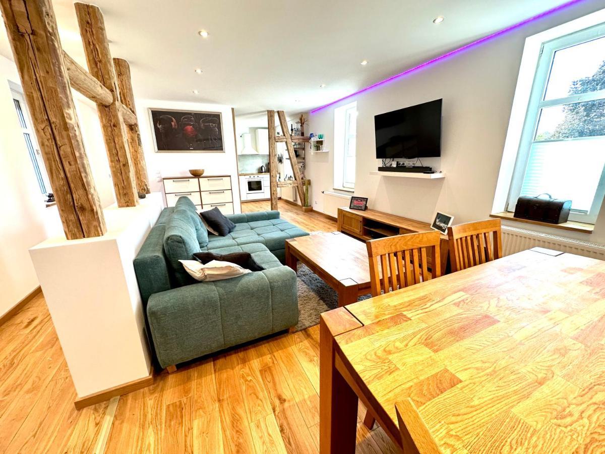 Ferienwohnung Zur Hohe Str 巴特朗根萨尔察 外观 照片